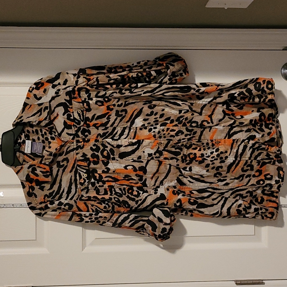 Cheetah print shirt all $4 items are 2 for $5